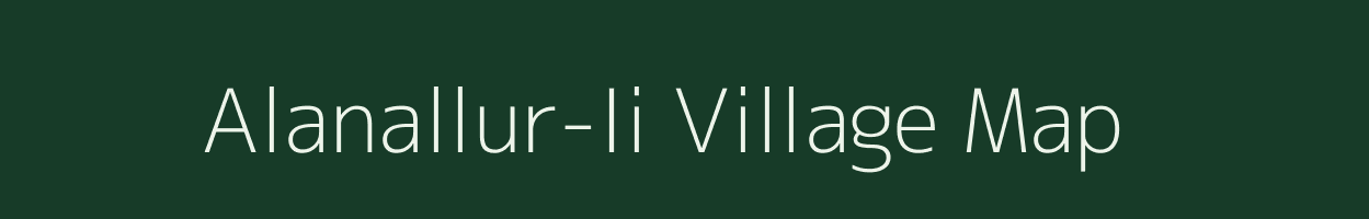 Alanallur-Ii village map in Kerala
