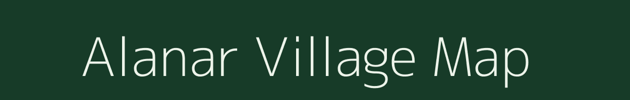 Alanar village map in Chhattisgarh