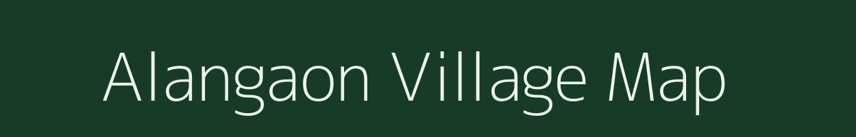 Alangaon village map in Maharashtra