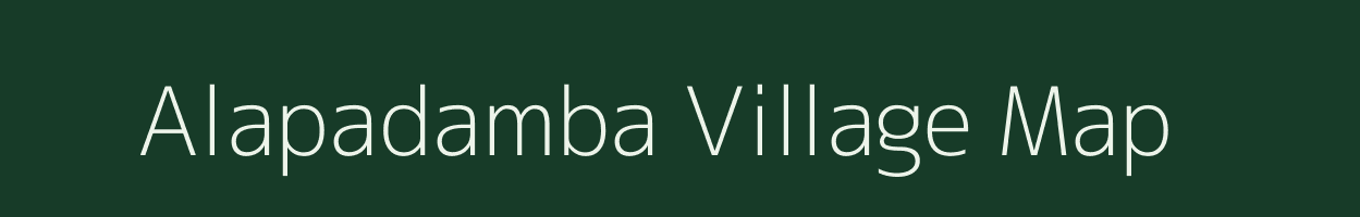 Alapadamba village map in Kerala