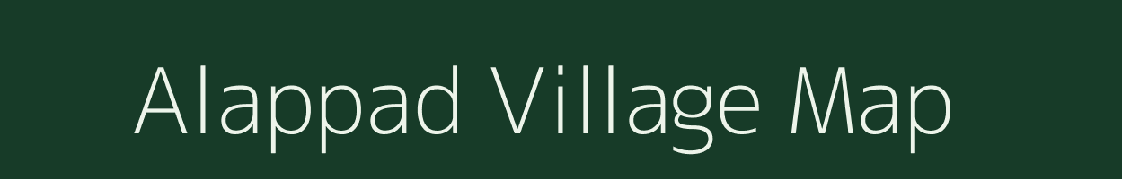 Alappad village map in Kerala