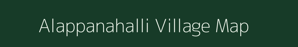 Alappanahalli village map in Karnataka