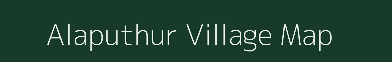 Alaputhur village map in Tamil Nadu