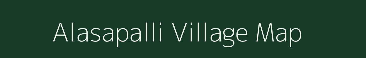 Alasapalli village map in Tamil Nadu