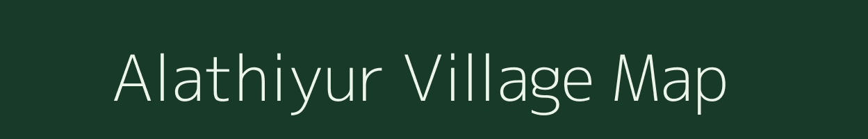 Alathiyur village map in Tamil Nadu