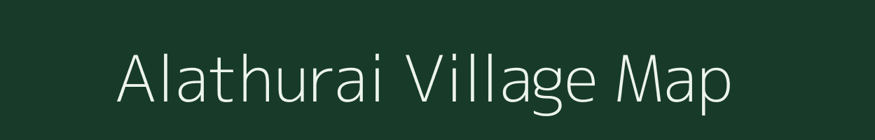 Alathurai village map in Tamil Nadu