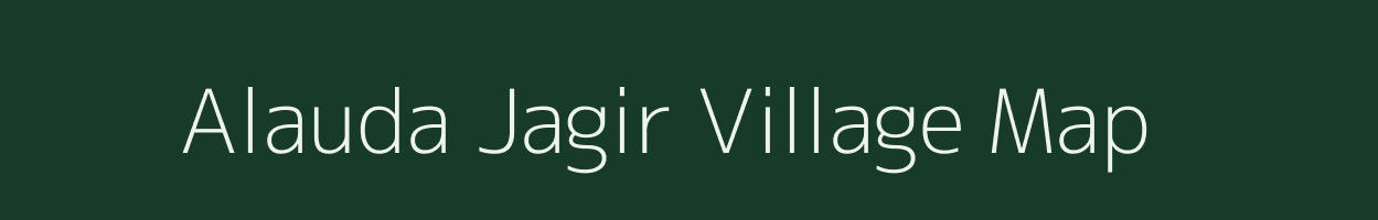 Alauda Jagir village map in Uttar Pradesh