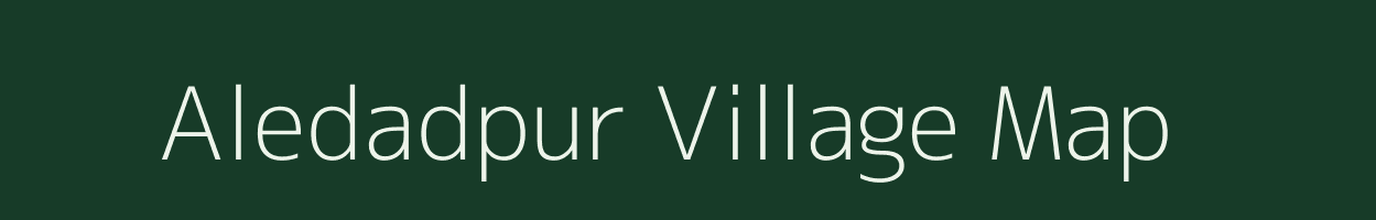 Aledadpur village map in Uttar Pradesh