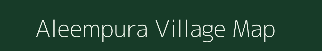 Aleempura village map in Rajasthan