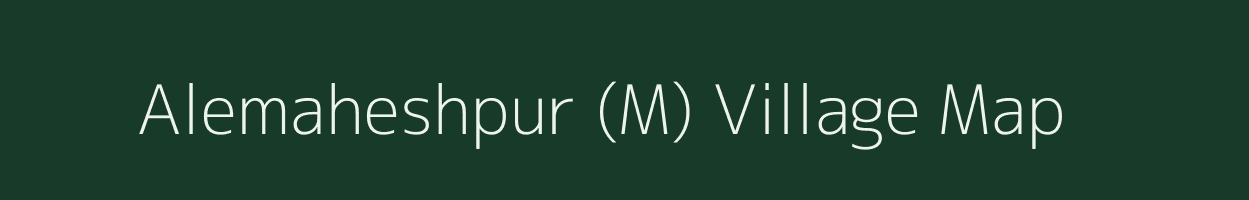 Alemaheshpur (M) village map in West Bengal