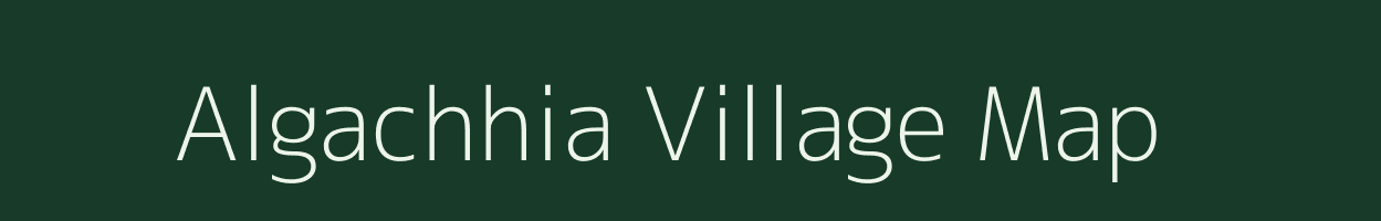 Algachhia village map in Bihar