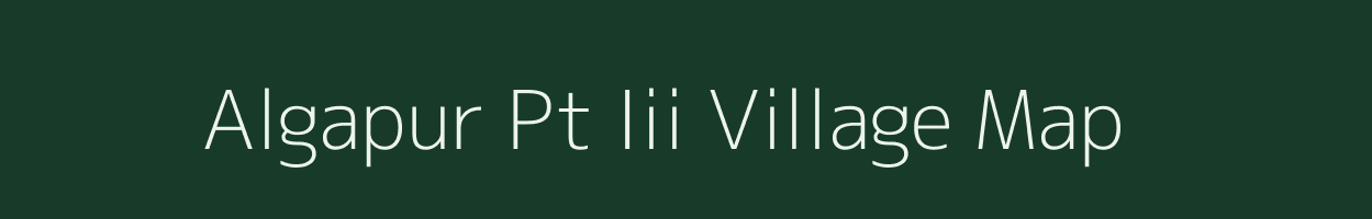 Algapur Pt Iii village map in Assam