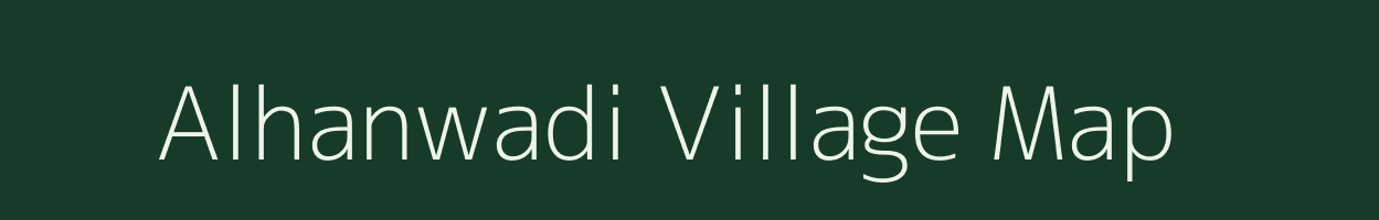 Alhanwadi village map in Maharashtra