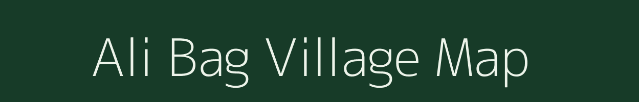 Ali Bag village map in Jharkhand