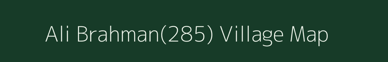 Ali Brahman(285) village map in Haryana