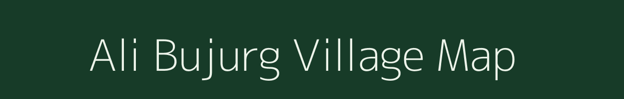 Ali Bujurg village map in Madhya Pradesh