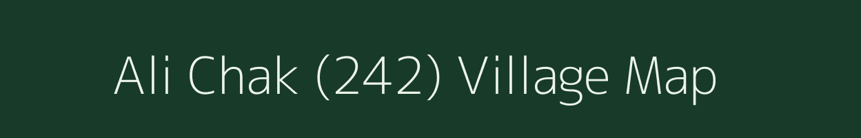 Ali Chak (242) village map in Punjab