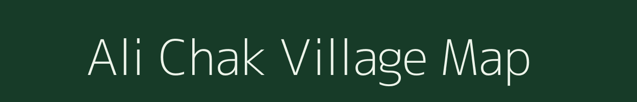 Ali Chak village map in West Bengal