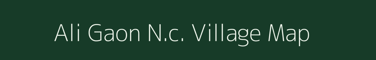 Ali Gaon N.c. village map in Assam