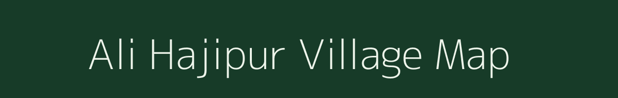Ali Hajipur village map in Uttar Pradesh