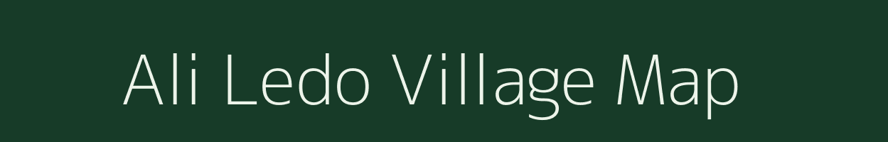 Ali Ledo village map in Arunachal Pradesh