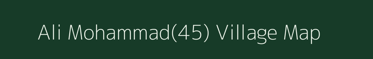 Ali Mohammad(45) village map in Haryana