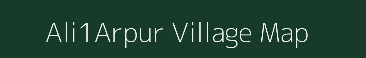 Ali1Arpur village map in Uttar Pradesh