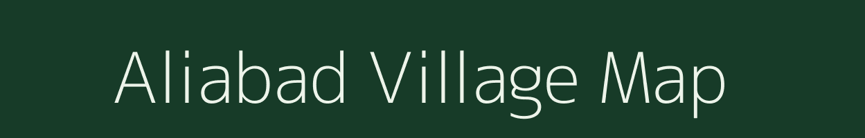 Aliabad village map in Bihar