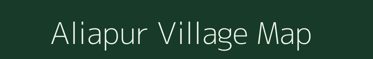 Aliapur village map in Uttar Pradesh