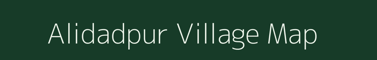 Alidadpur village map in West Bengal