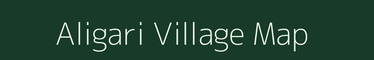 Aligari village map in West Bengal