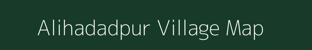 Alihadadpur village map in Uttar Pradesh