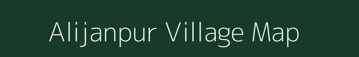 Alijanpur village map in Uttar Pradesh