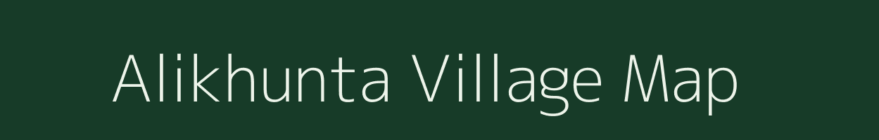 Alikhunta village map in Chhattisgarh