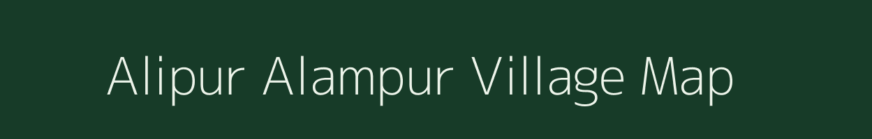 Alipur Alampur village map in Uttar Pradesh
