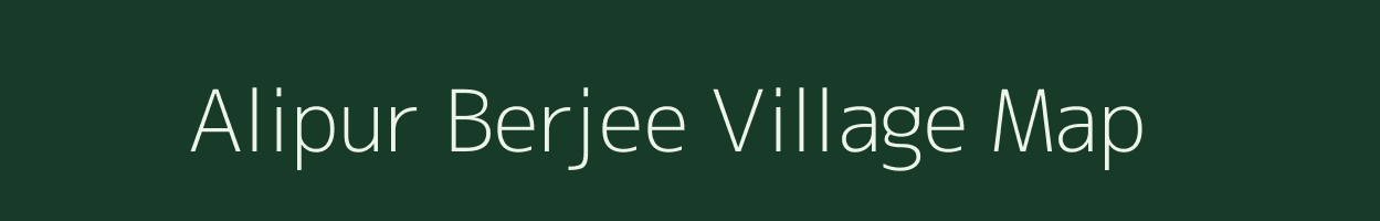 Alipur Berjee village map in Uttar Pradesh