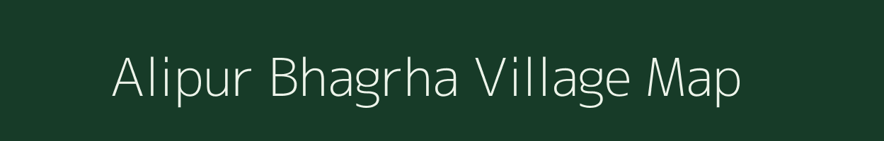 Alipur Bhagrha village map in Uttar Pradesh