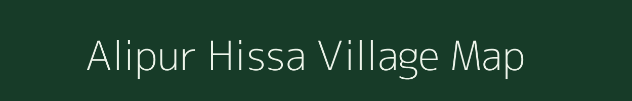 Alipur Hissa village map in Uttar Pradesh