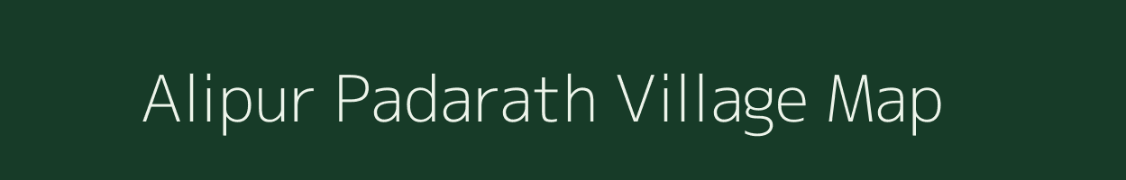 Alipur Padarath village map in Uttar Pradesh