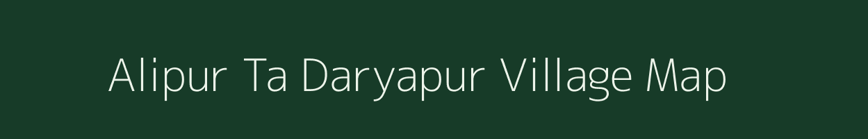 Alipur Ta Daryapur village map in Uttar Pradesh