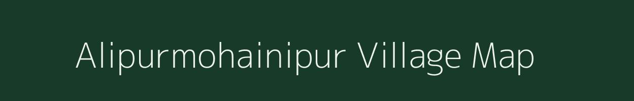 Alipurmohainipur village map in Uttar Pradesh