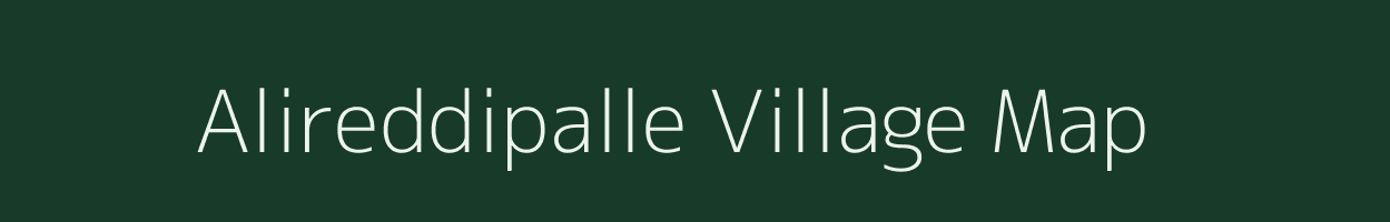 Alireddipalle village map in Andhra Pradesh