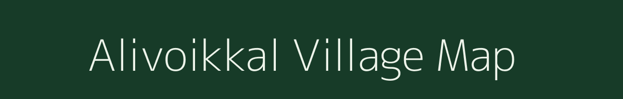 Alivoikkal village map in Tamil Nadu