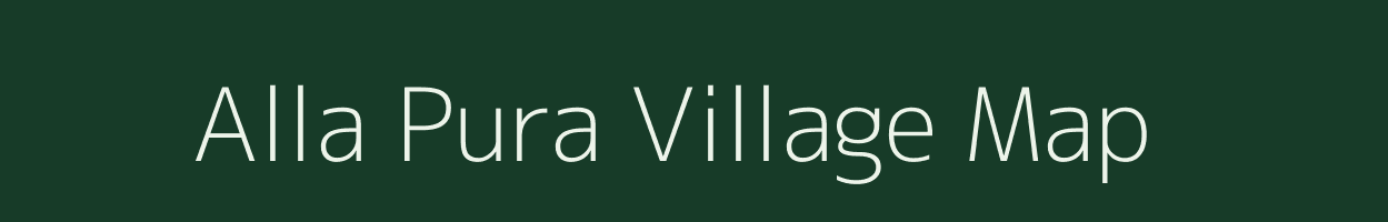 Alla Pura village map in Rajasthan