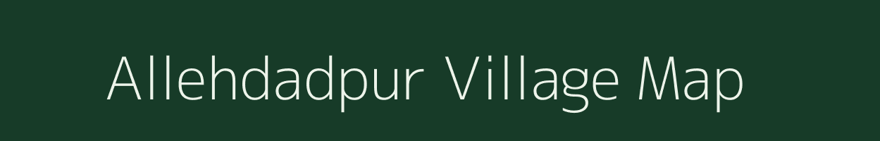Allehdadpur village map in Uttar Pradesh