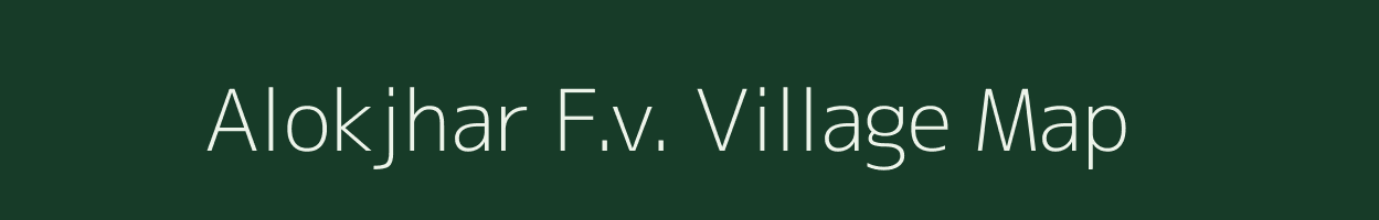 Alokjhar F.v. village map in Assam