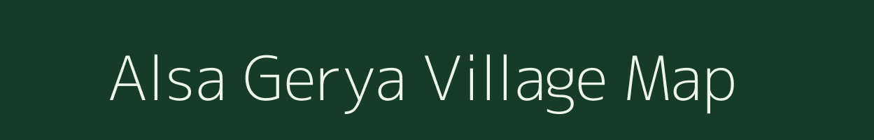 Alsa Gerya village map in West Bengal