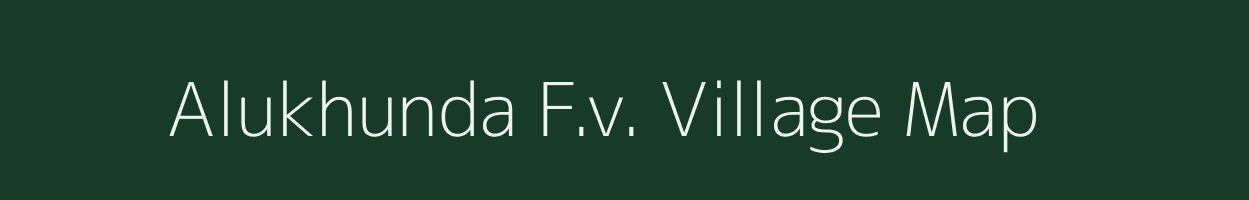 Alukhunda F.v. village map in Assam