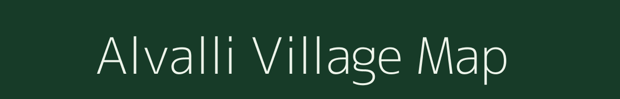 Alvalli village map in Karnataka