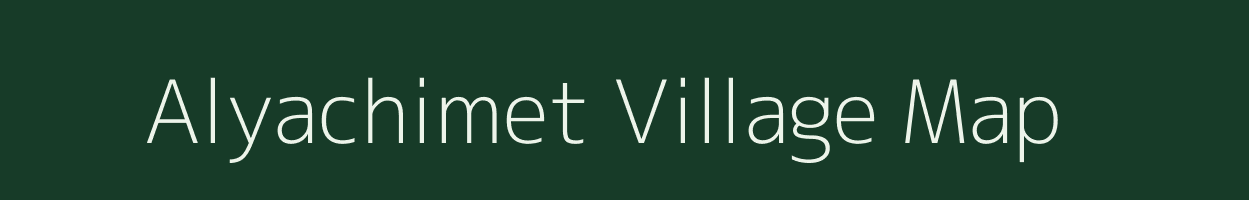 Alyachimet village map in Maharashtra